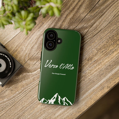 Vert Sapin Mountain Adventure Phone Case - Stylish Verso l'Alto Phone Protection