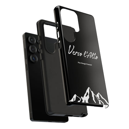 Black Mountain Adventure Phone Case - Stylish Verso l'Alto Phone Protection