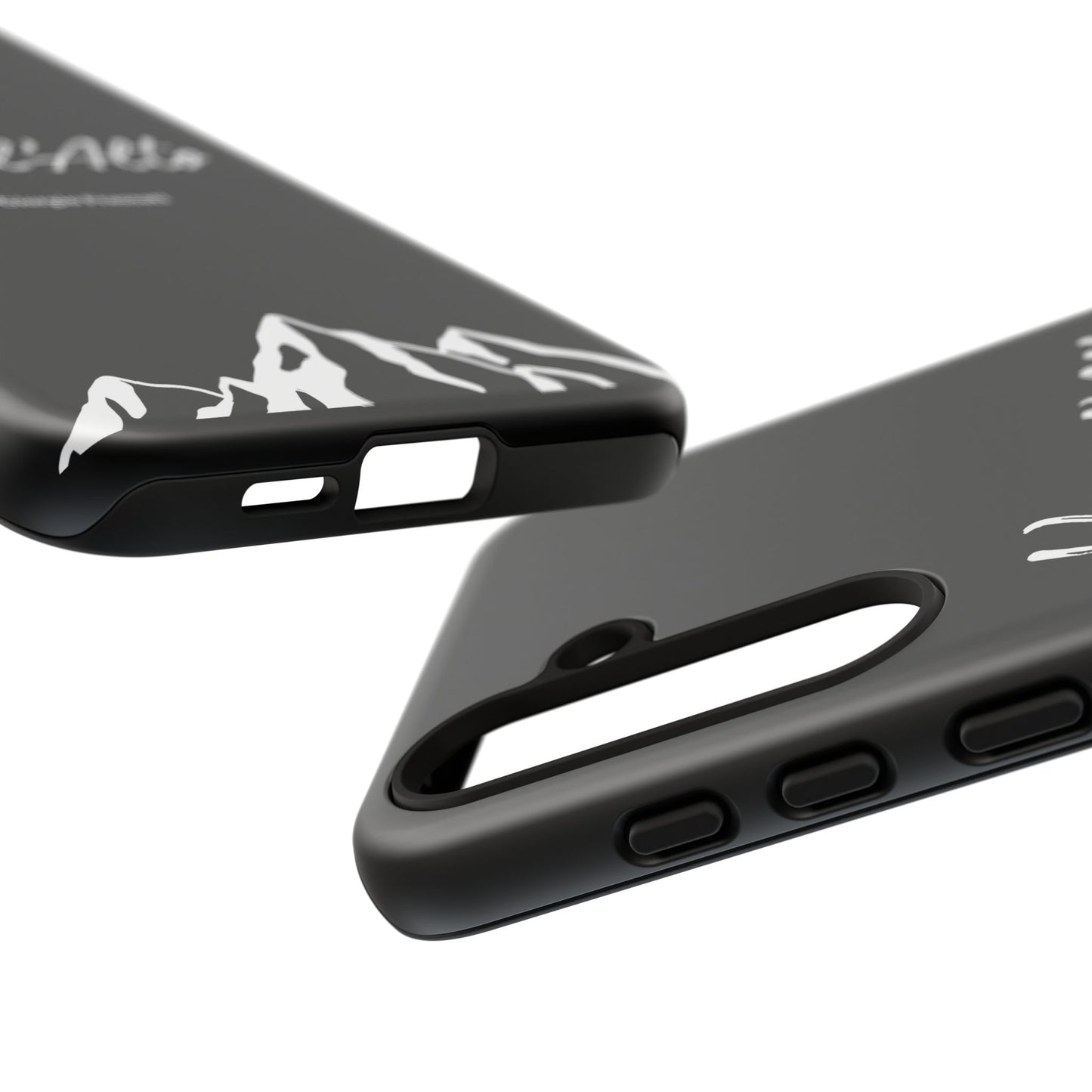 Black Mountain Adventure Phone Case - Stylish Verso l'Alto Phone Protection