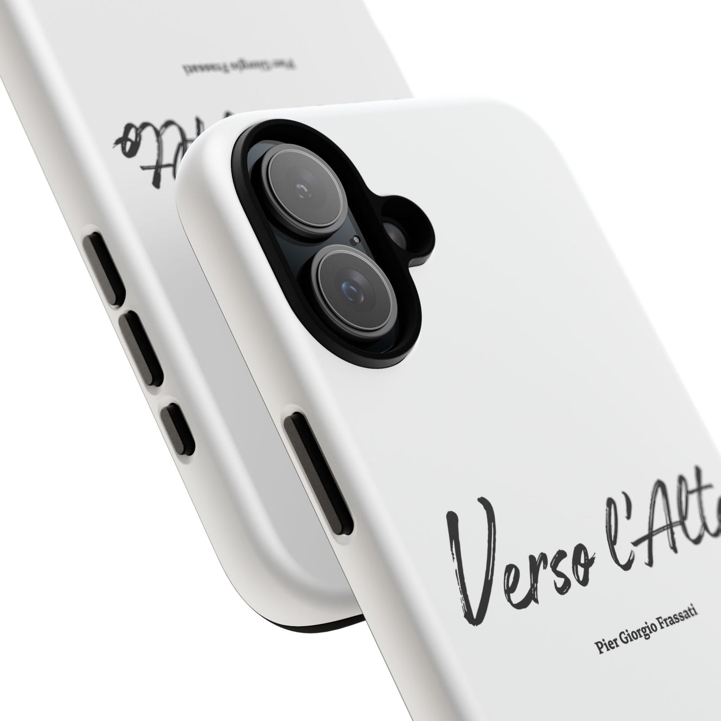 White Mountain Adventure Phone Case - Stylish Verso l'Alto Phone Protection