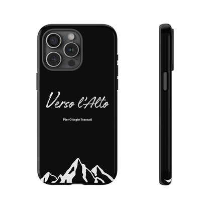 Black Mountain Adventure Phone Case - Stylish Verso l'Alto Phone Protection