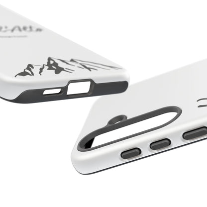 White Mountain Adventure Phone Case - Stylish Verso l'Alto Phone Protection