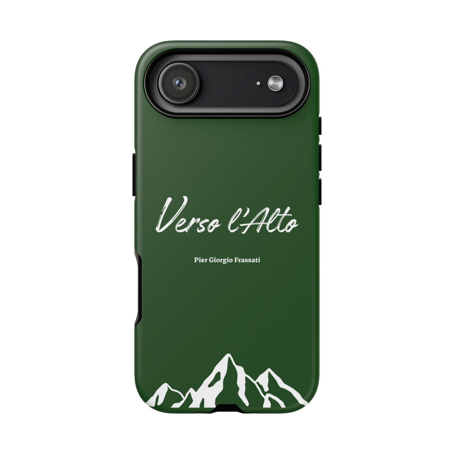 Vert Sapin Mountain Adventure Phone Case - Stylish Verso l'Alto Phone Protection