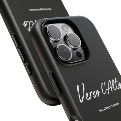 Black Mountain Adventure Phone Case - Stylish Verso l'Alto Phone Protection