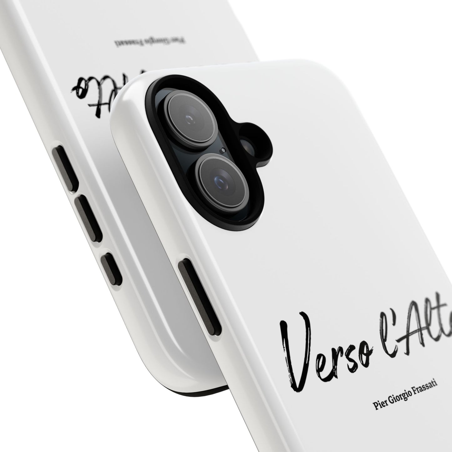 White Mountain Adventure Phone Case - Stylish Verso l'Alto Phone Protection
