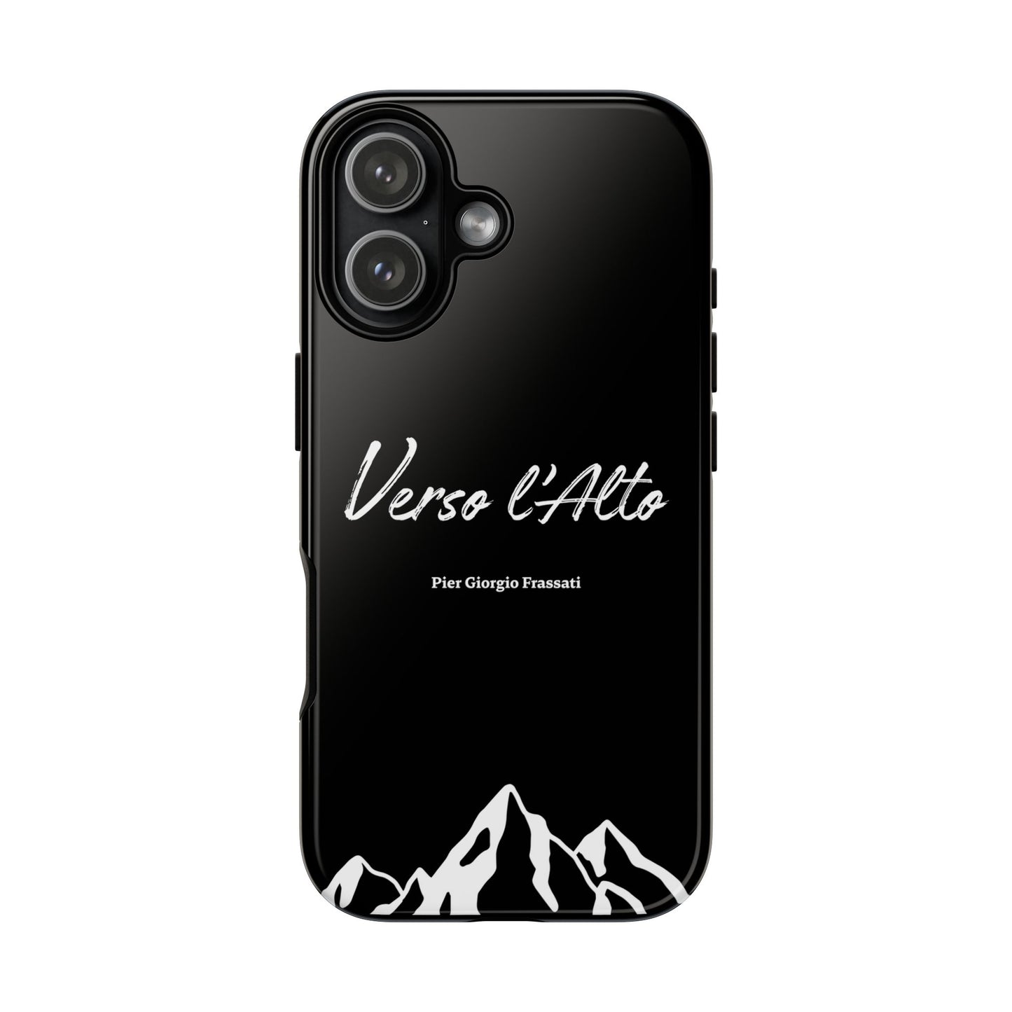 Black Mountain Adventure Phone Case - Stylish Verso l'Alto Phone Protection