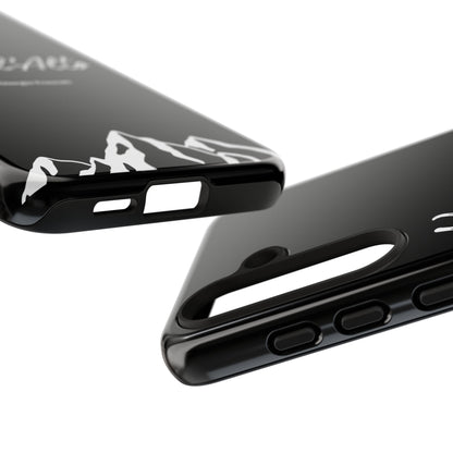 Black Mountain Adventure Phone Case - Stylish Verso l'Alto Phone Protection