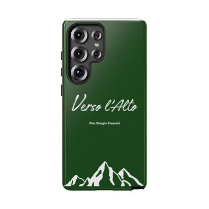 Vert Sapin Mountain Adventure Phone Case - Stylish Verso l'Alto Phone Protection