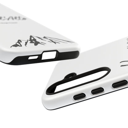 White Mountain Adventure Phone Case - Stylish Verso l'Alto Phone Protection