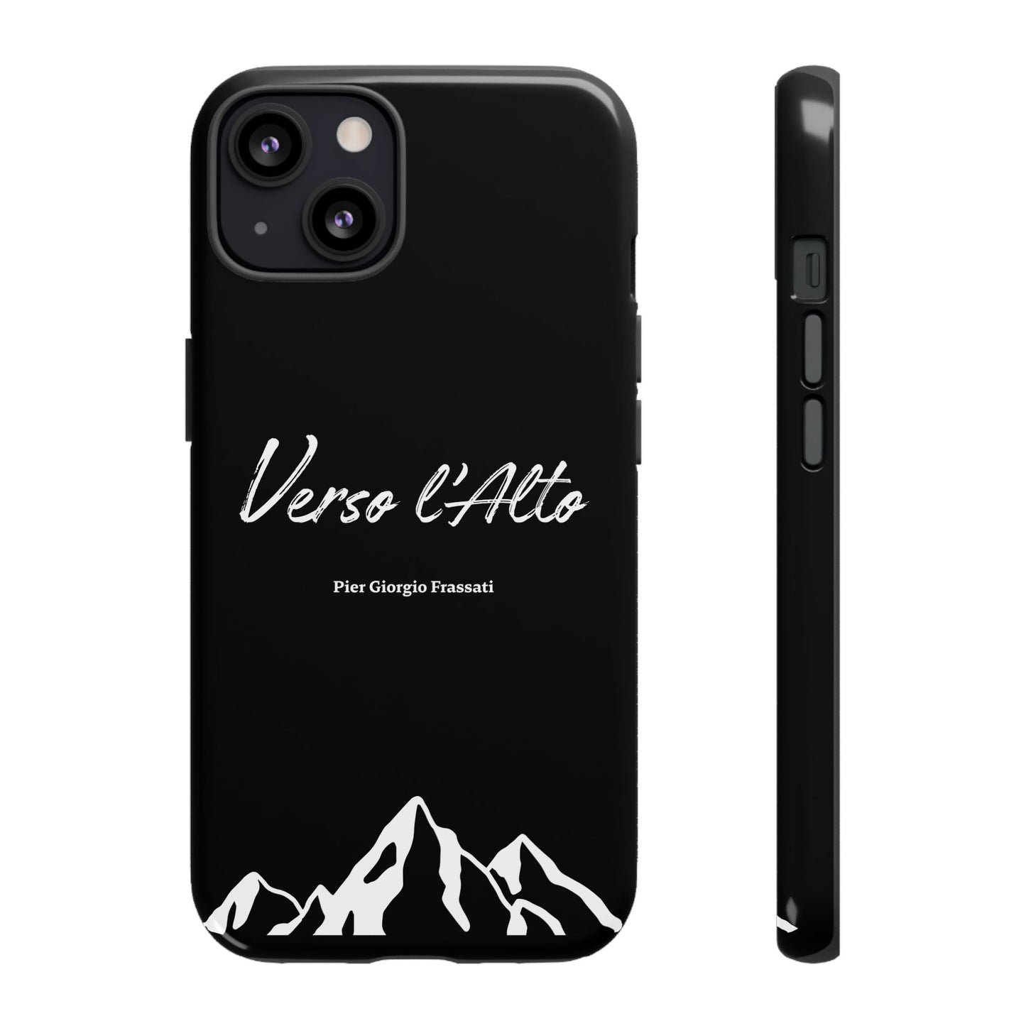 Black Mountain Adventure Phone Case - Stylish Verso l'Alto Phone Protection