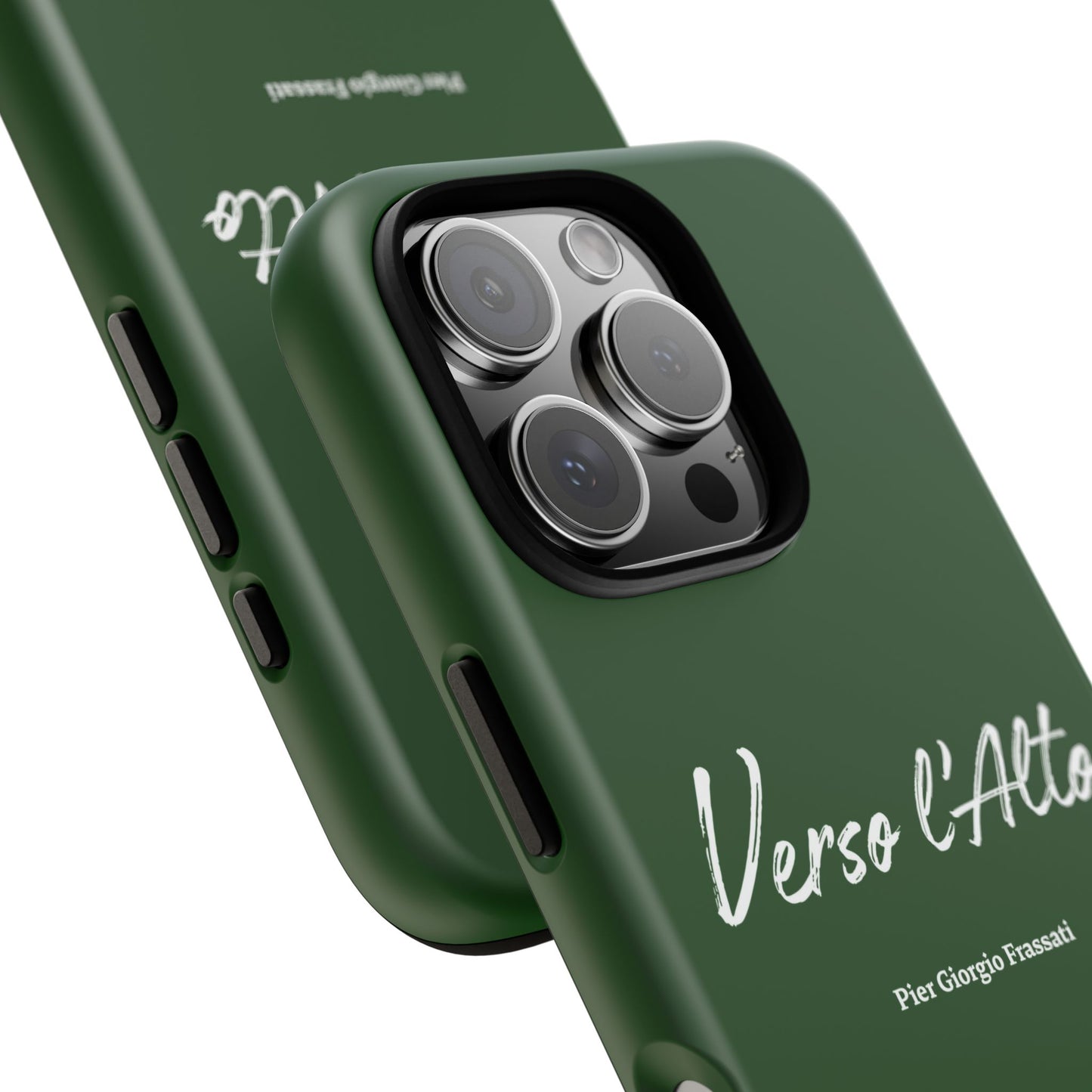Vert Sapin Mountain Adventure Phone Case - Stylish Verso l'Alto Phone Protection