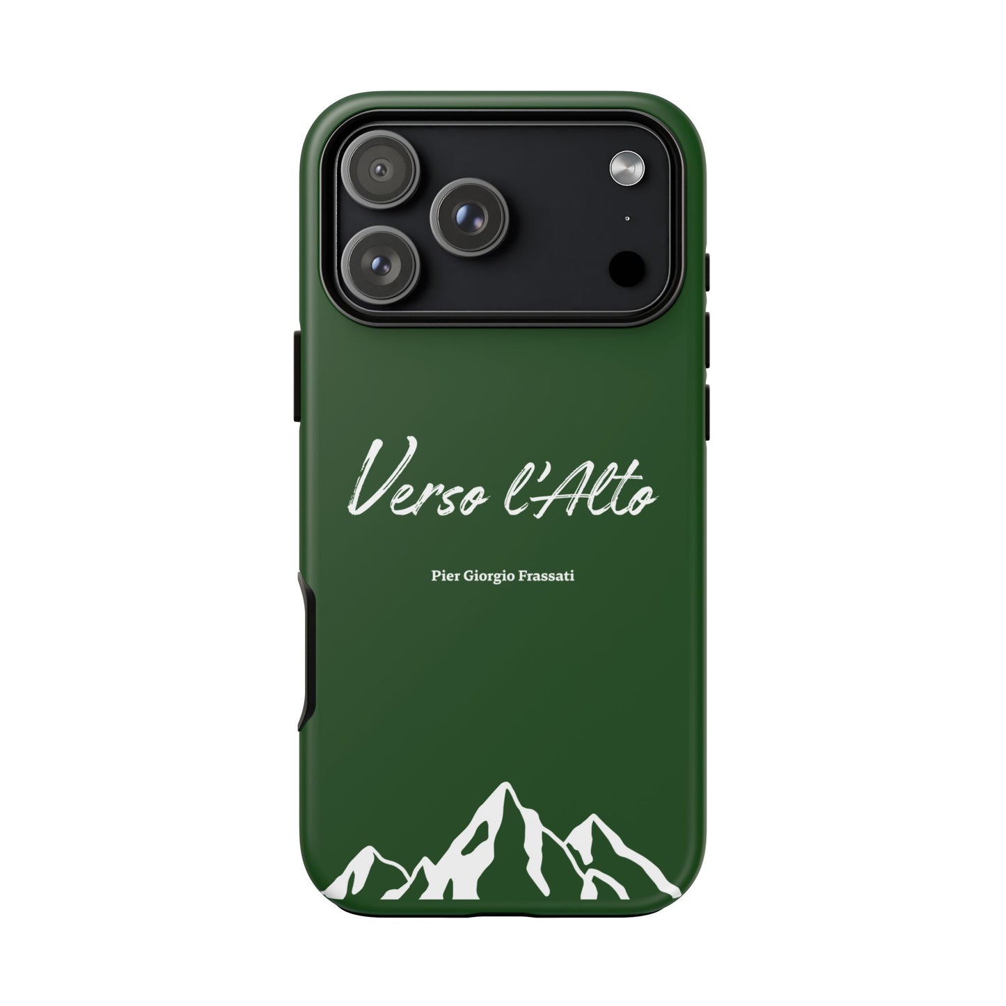 Vert Sapin Mountain Adventure Phone Case - Stylish Verso l'Alto Phone Protection