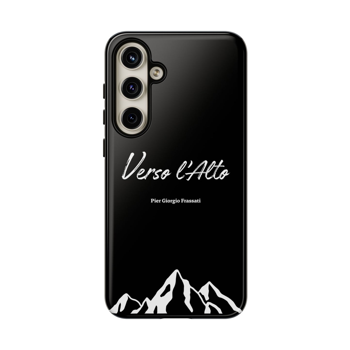 Black Mountain Adventure Phone Case - Stylish Verso l'Alto Phone Protection