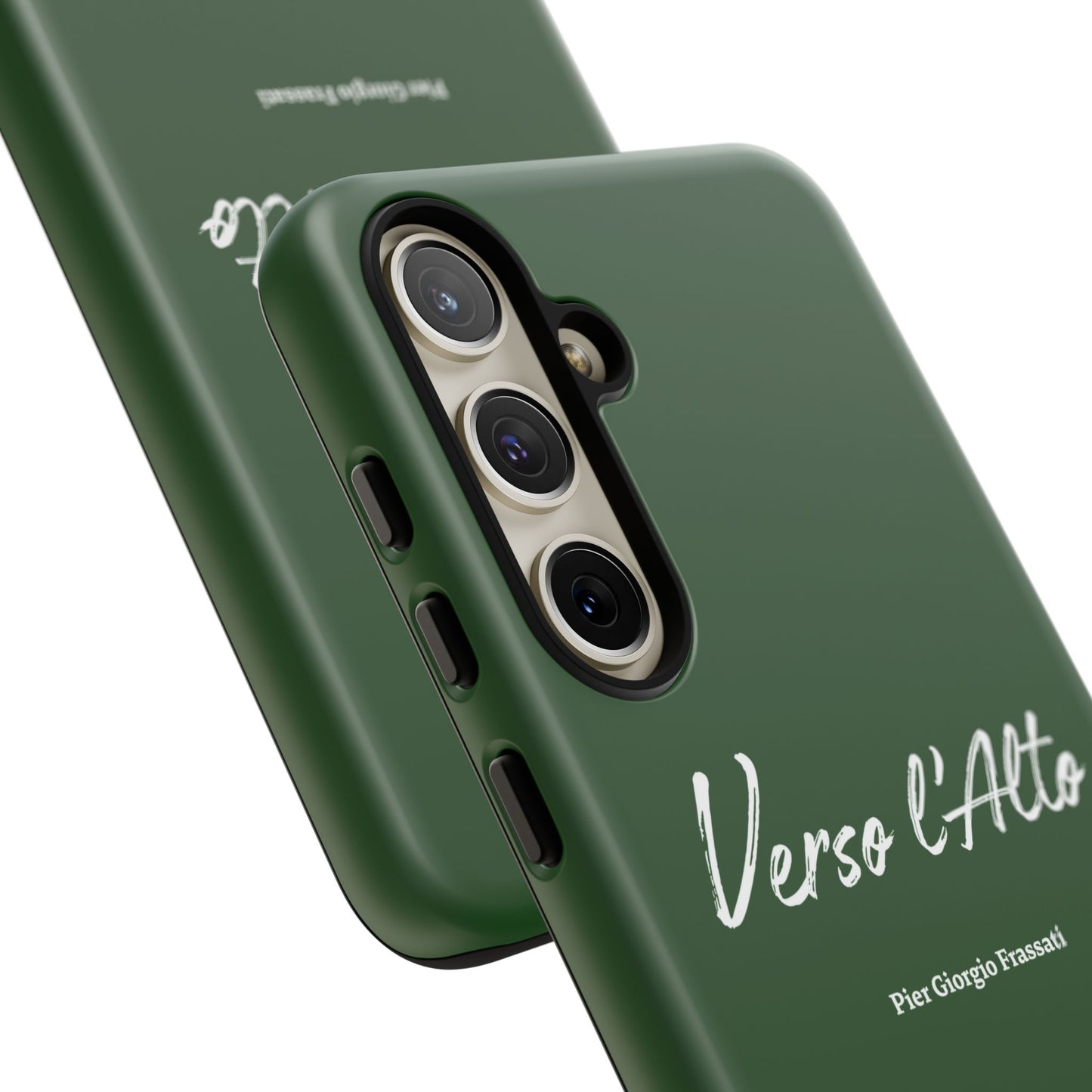 Vert Sapin Mountain Adventure Phone Case - Stylish Verso l'Alto Phone Protection