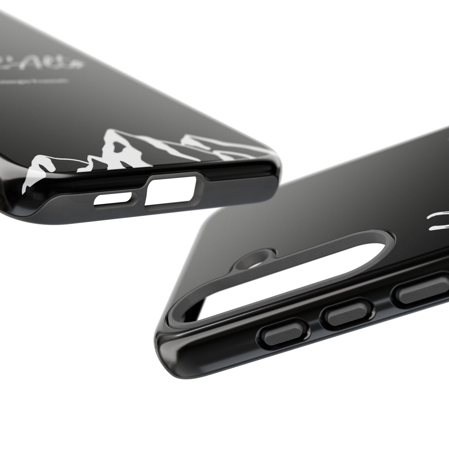 Black Mountain Adventure Phone Case - Stylish Verso l'Alto Phone Protection