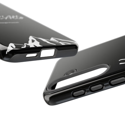 Black Mountain Adventure Phone Case - Stylish Verso l'Alto Phone Protection