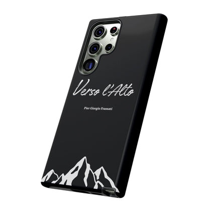 Black Mountain Adventure Phone Case - Stylish Verso l'Alto Phone Protection