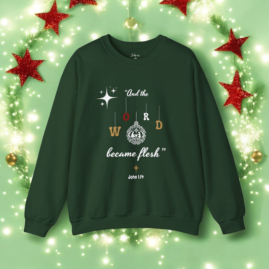 Unisex Christian Christmas Sweatshirt_2024 EDITION COLLECTION