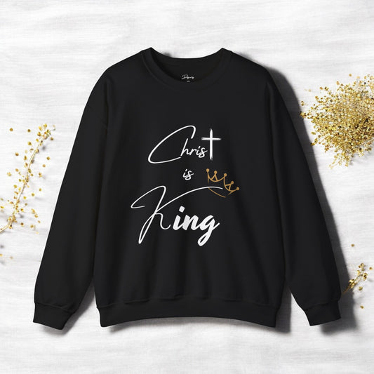 Unisex Christ is King Sweatshirt_2024 Collection BLACK I LIMITED EDITION