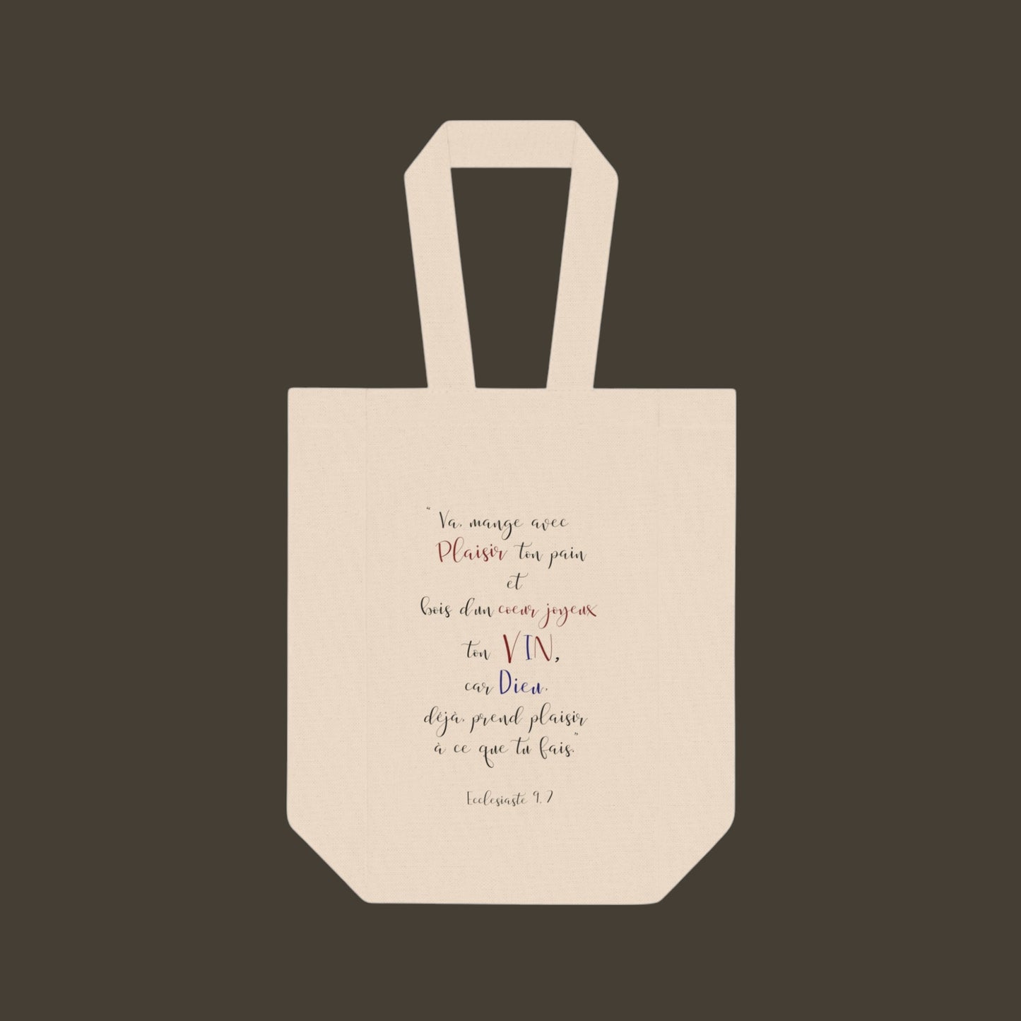 French Quote Double Wine Tote Bag