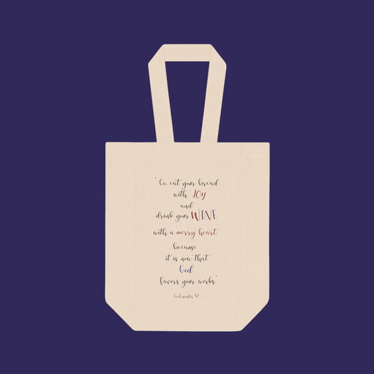 Double Wine Tote Bag