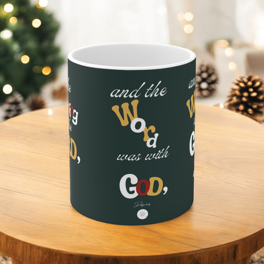 Christmas Mug (Bible Quote)_Dark Green_Edition 2024