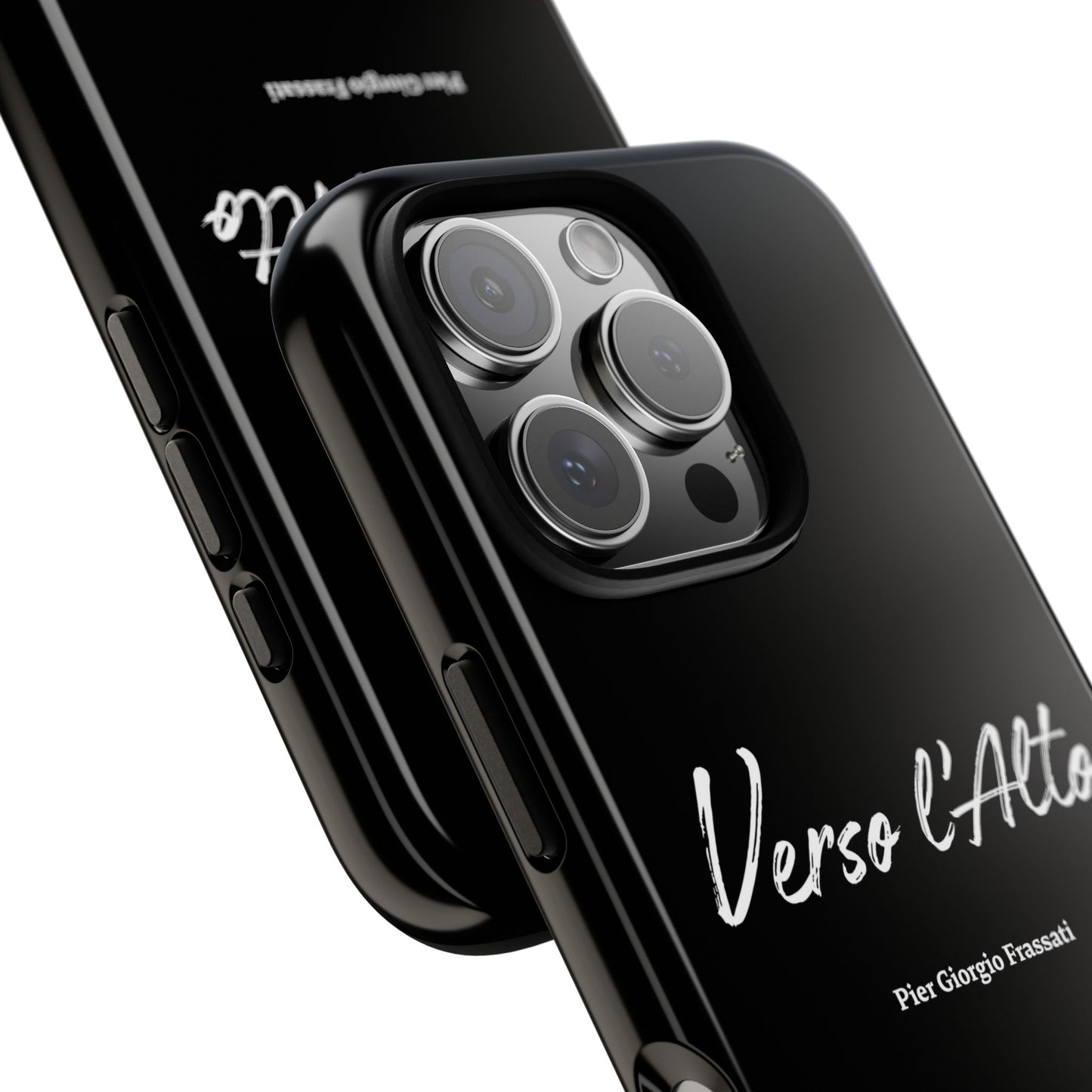 Black Mountain Adventure Phone Case - Stylish Verso l'Alto Phone Protection