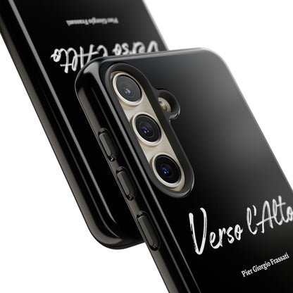 Black Mountain Adventure Phone Case - Stylish Verso l'Alto Phone Protection