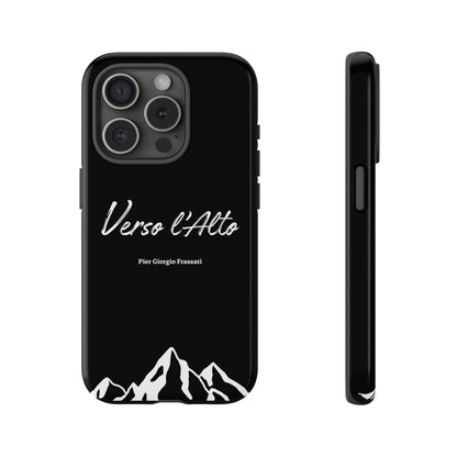 Black Mountain Adventure Phone Case - Stylish Verso l'Alto Phone Protection