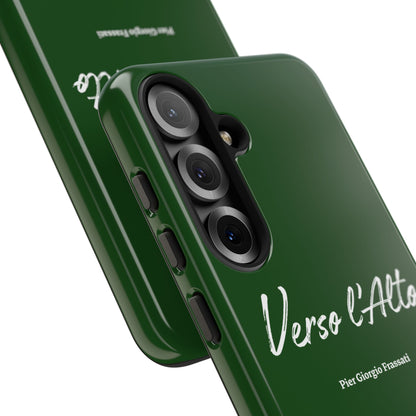 Vert Sapin Mountain Adventure Phone Case - Stylish Verso l'Alto Phone Protection
