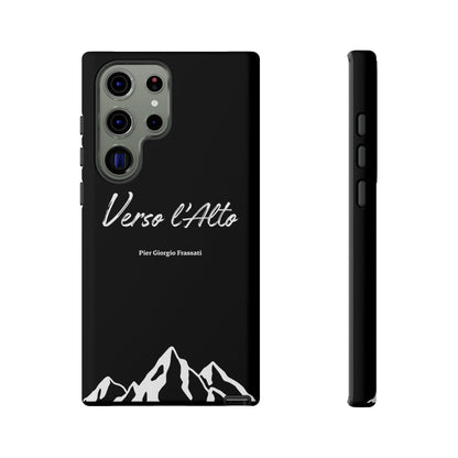 Black Mountain Adventure Phone Case - Stylish Verso l'Alto Phone Protection