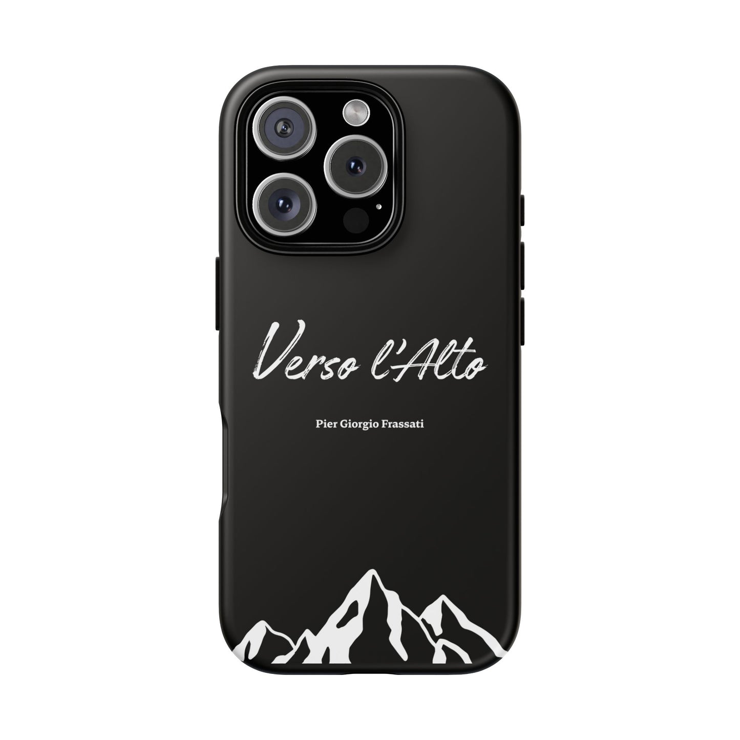 Black Mountain Adventure Phone Case - Stylish Verso l'Alto Phone Protection