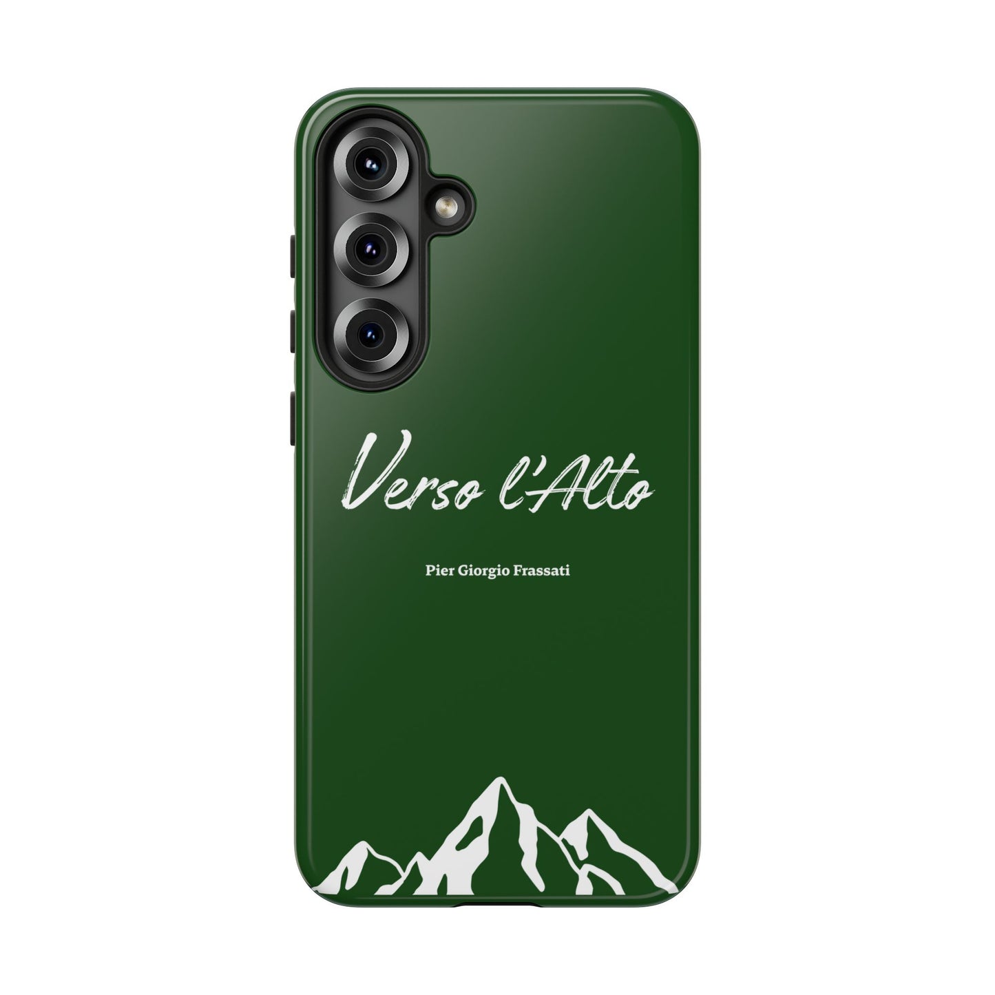 Vert Sapin Mountain Adventure Phone Case - Stylish Verso l'Alto Phone Protection