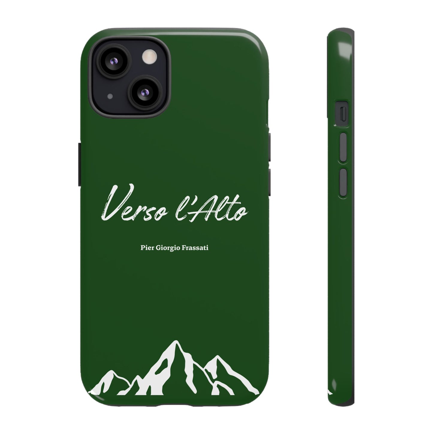 Vert Sapin Mountain Adventure Phone Case - Stylish Verso l'Alto Phone Protection