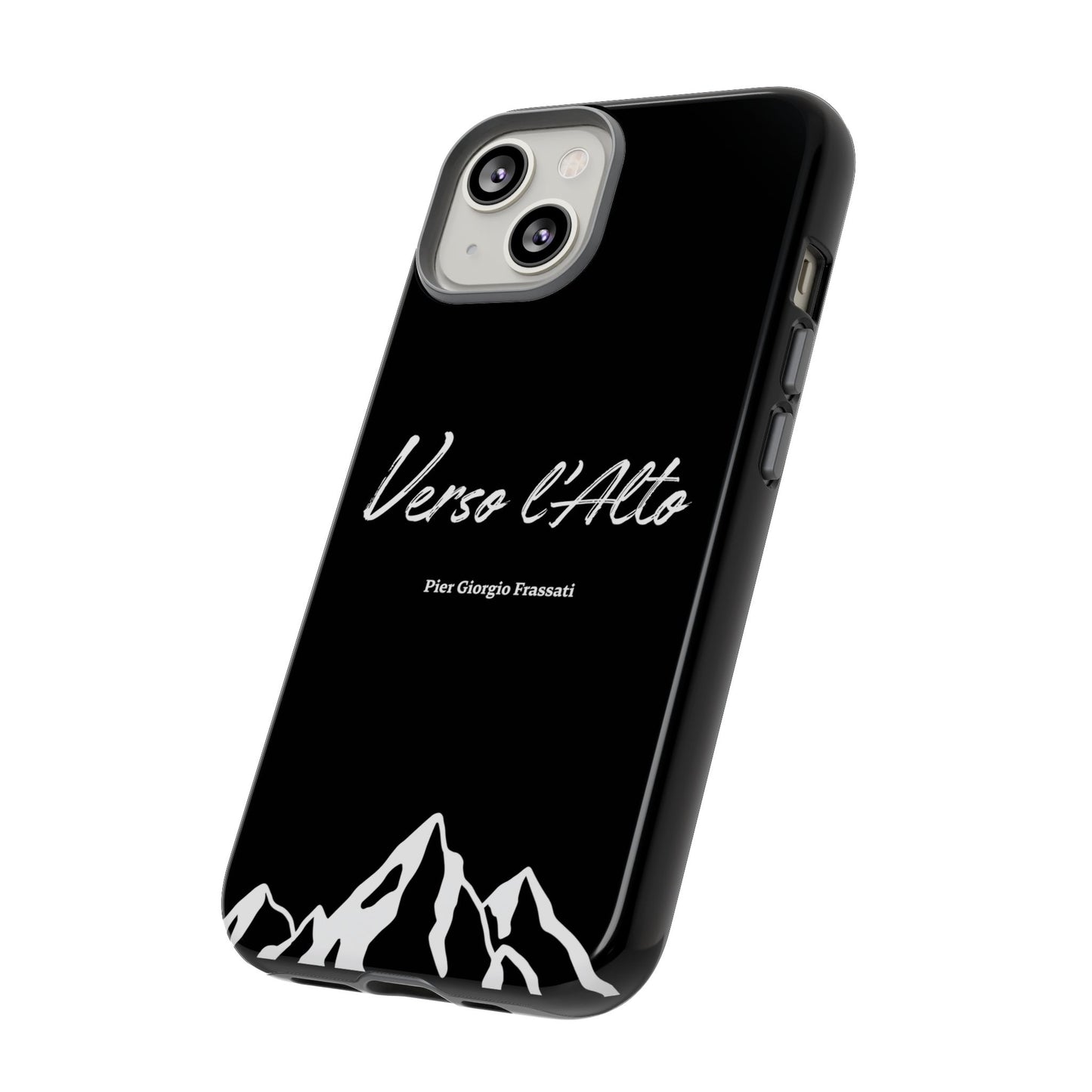 Black Mountain Adventure Phone Case - Stylish Verso l'Alto Phone Protection