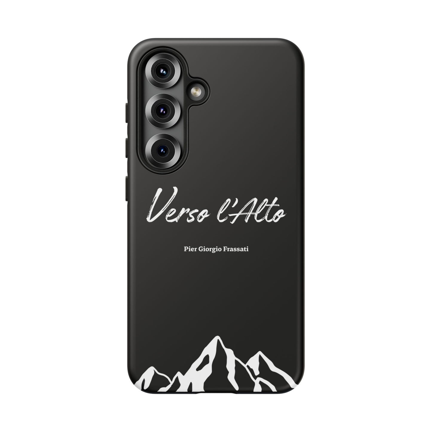 Black Mountain Adventure Phone Case - Stylish Verso l'Alto Phone Protection