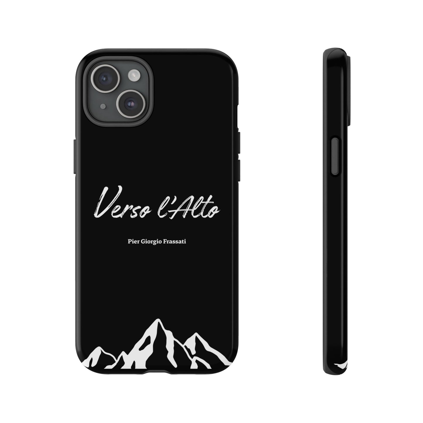 Black Mountain Adventure Phone Case - Stylish Verso l'Alto Phone Protection