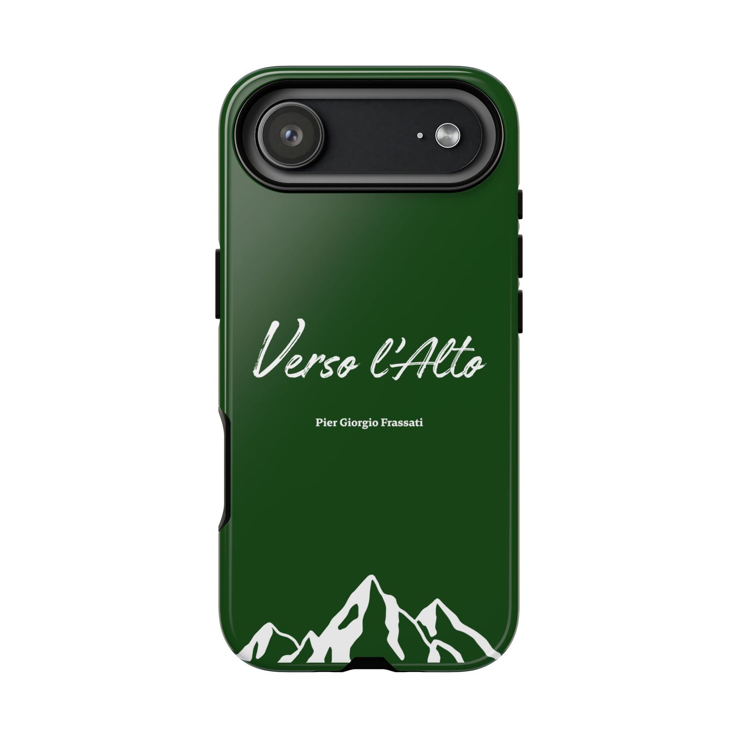 Vert Sapin Mountain Adventure Phone Case - Stylish Verso l'Alto Phone Protection