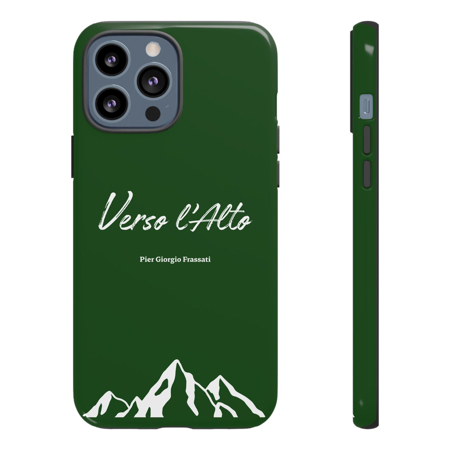 Vert Sapin Mountain Adventure Phone Case - Stylish Verso l'Alto Phone Protection