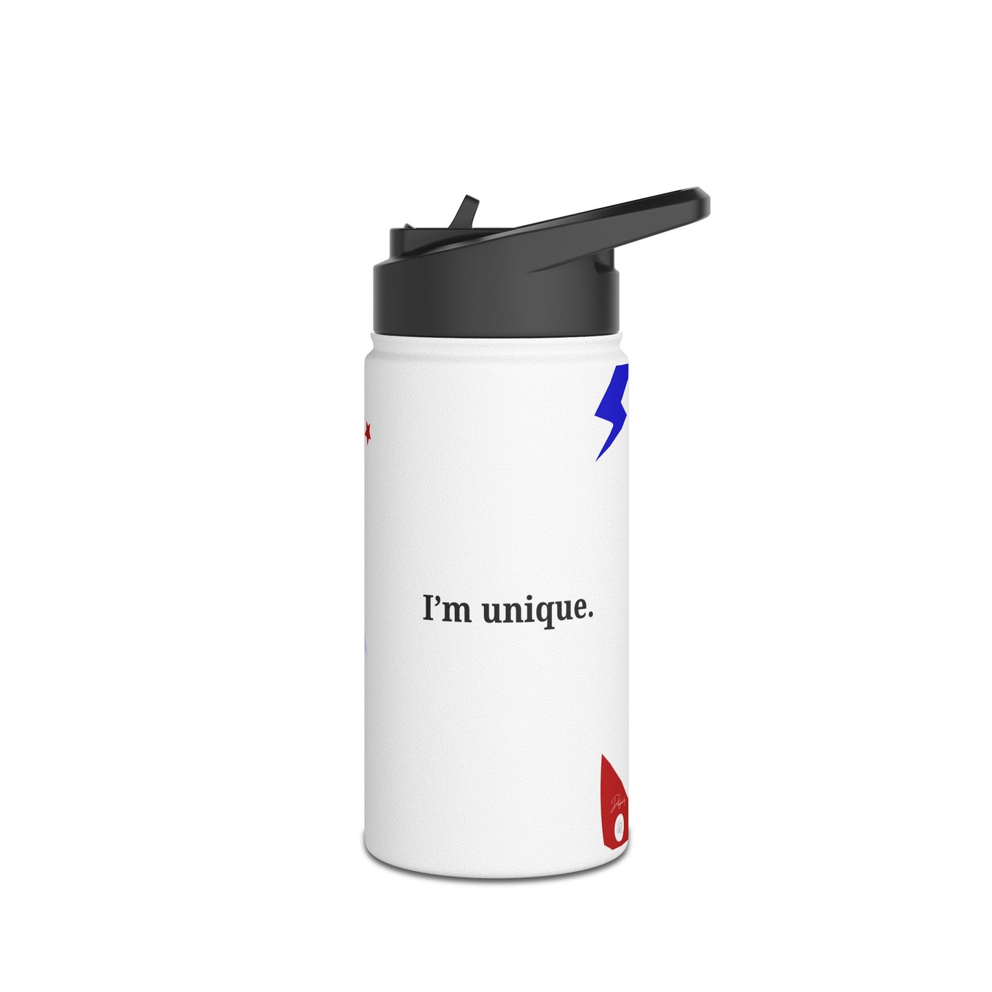Carlo Acutis Stainless Steel Water Bottle – Sport (12oz to 32 oz) | “All people are born as originals but many die as photocopies.”