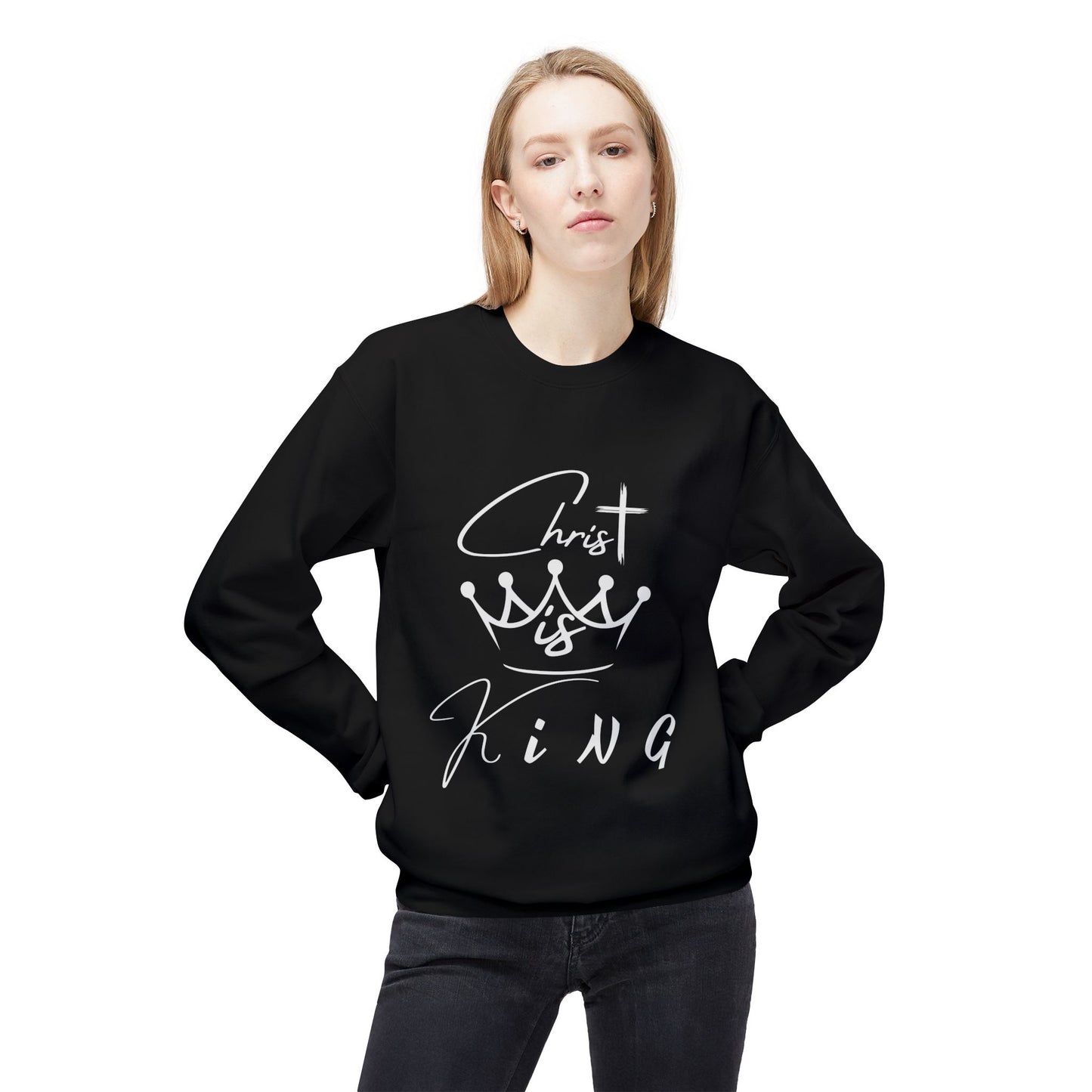 Unisex Classic Sweatshirt - Christ is King_2024 COLLECTION