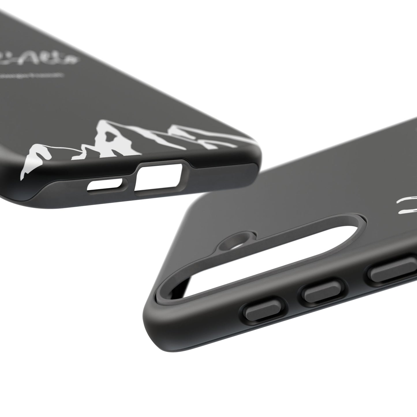 Black Mountain Adventure Phone Case - Stylish Verso l'Alto Phone Protection