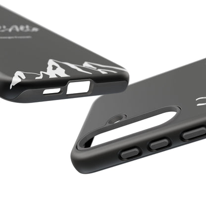 Black Mountain Adventure Phone Case - Stylish Verso l'Alto Phone Protection