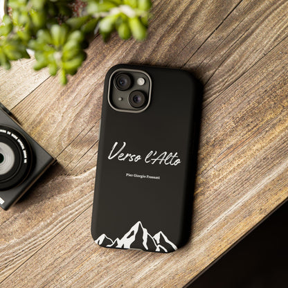 Black Mountain Adventure Phone Case - Stylish Verso l'Alto Phone Protection