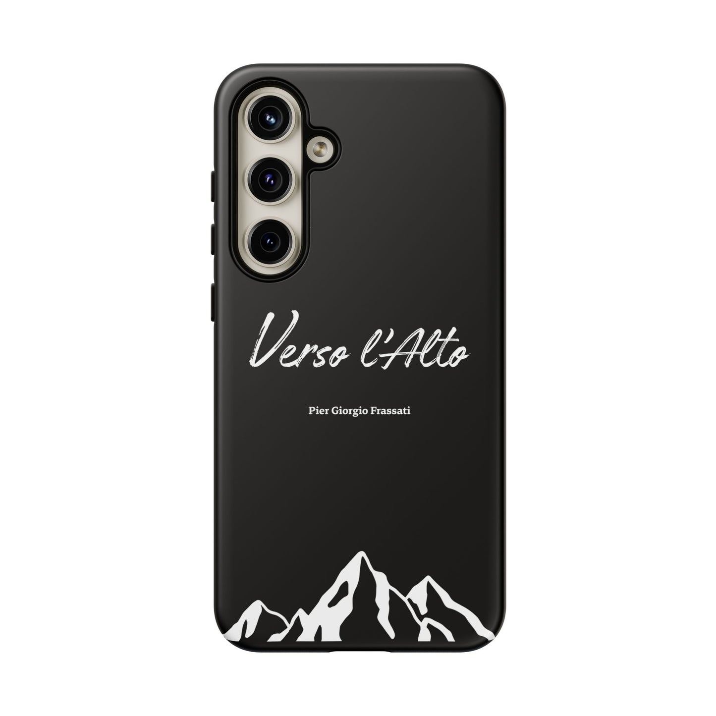 Black Mountain Adventure Phone Case - Stylish Verso l'Alto Phone Protection