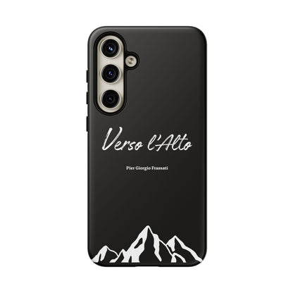 Black Mountain Adventure Phone Case - Stylish Verso l'Alto Phone Protection