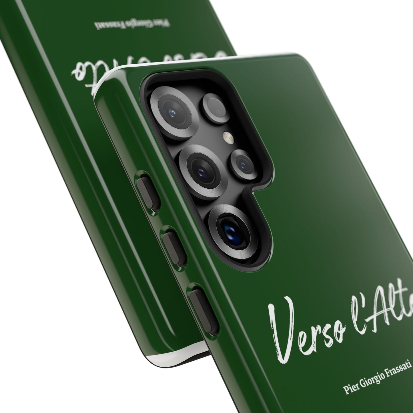 Vert Sapin Mountain Adventure Phone Case - Stylish Verso l'Alto Phone Protection