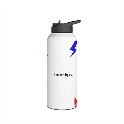 Carlo Acutis Stainless Steel Water Bottle – Sport (12oz to 32 oz) | “All people are born as originals but many die as photocopies.”