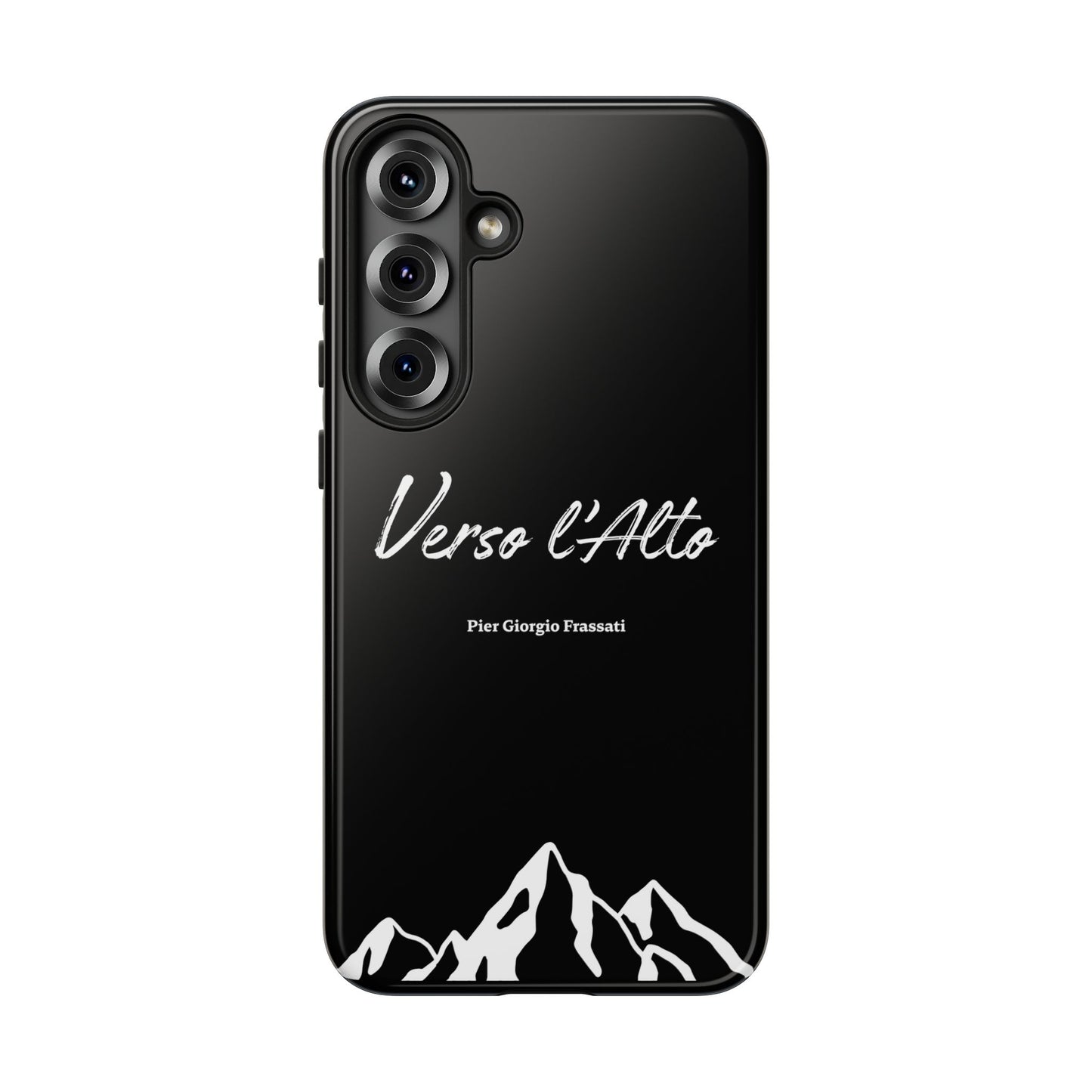 Black Mountain Adventure Phone Case - Stylish Verso l'Alto Phone Protection