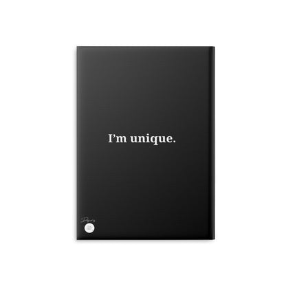Carnet Sobre et Elégant Noir avec citation de Carlo Acutis | Journal intime | Carnet de Foi & Prière | Pages Lignées ou Blanches (UE uniquement)